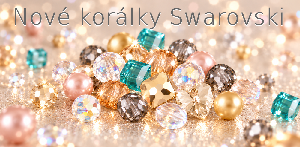 Nové korálky a perly Swarovski – 5034 Fantasy Round a 5035 Fantasy Square 